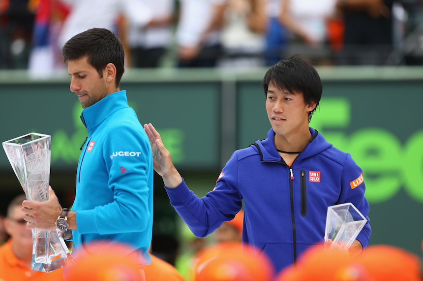 djokovic nishikori miami