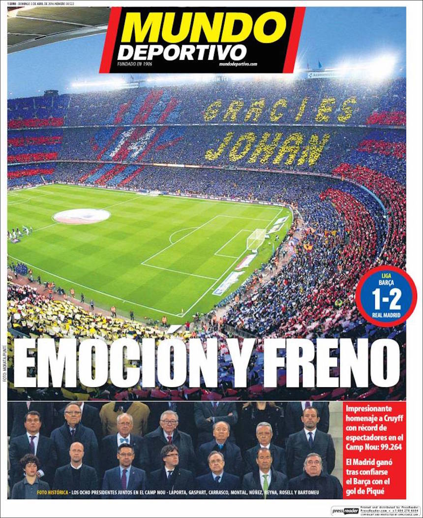 periodico barca real madrid 6