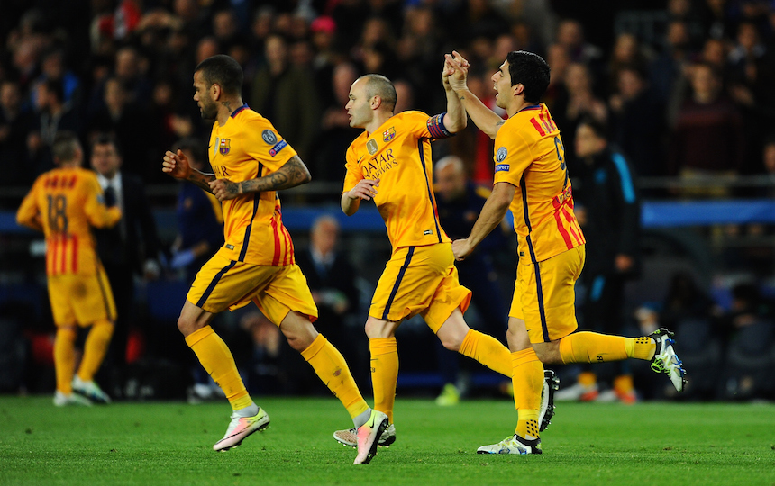 FC Barcelona v Club Atletico de Madrid - UEFA Champions League Quarter Final: First Leg