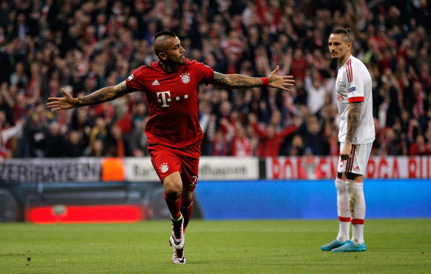 FC Bayern Muenchen v SL Benfica - UEFA Champions League Quarter Final: First Leg