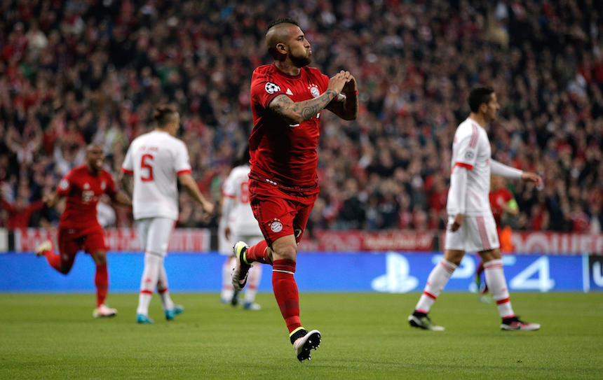 FC Bayern Muenchen v SL Benfica - UEFA Champions League Quarter Final: First Leg