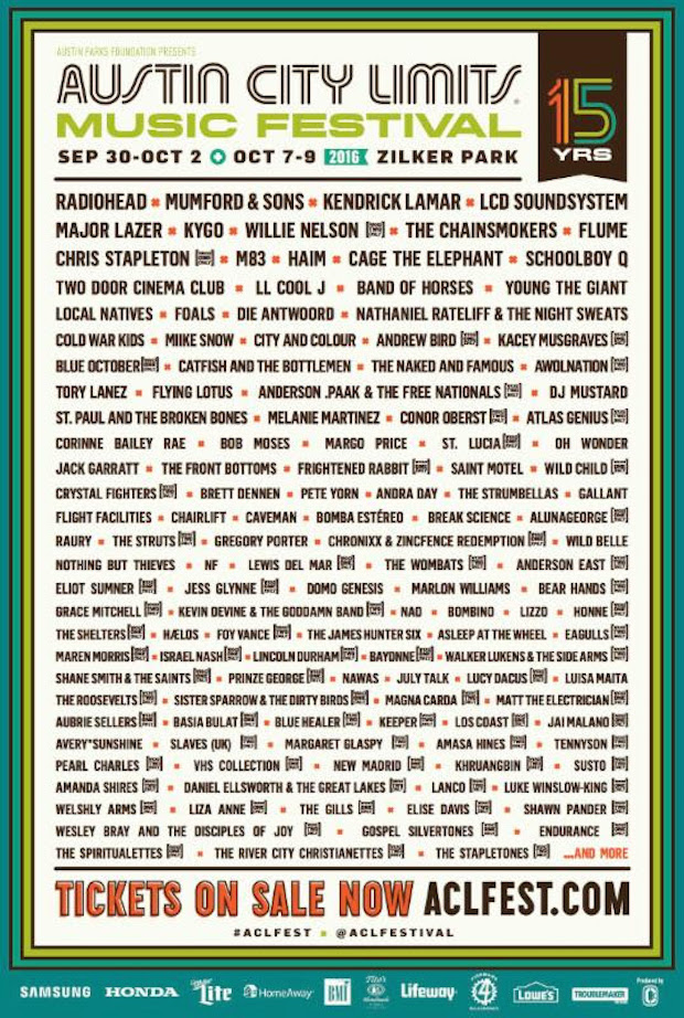 austin city limits 2016