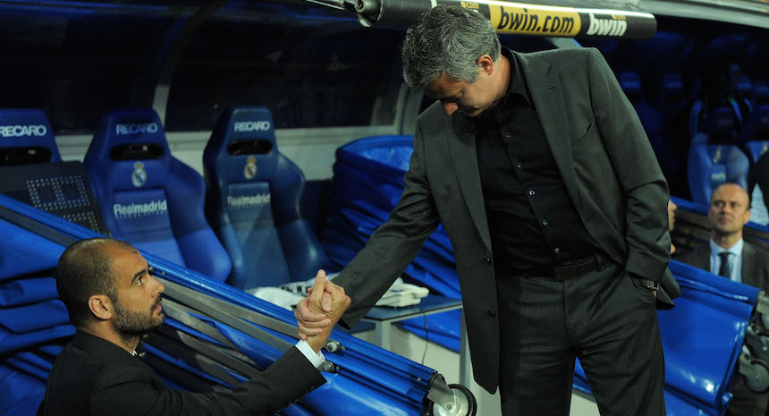 jose mourinho pep guardiola