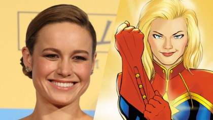 Brie Larson como la Capitana Marvel