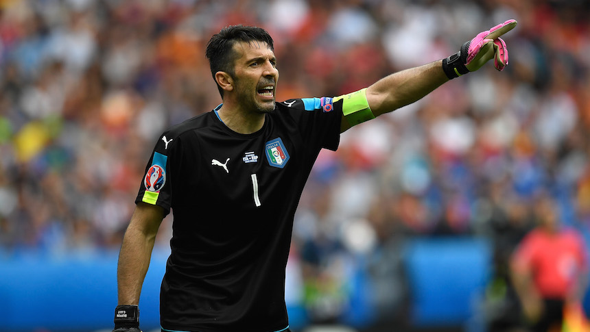 buffon - italia - euro - 2016 