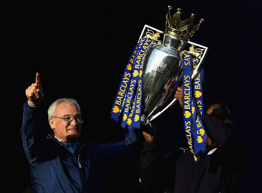 Leicester City Barclays Premier League Winners Bus Parade