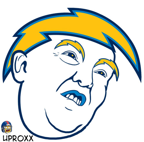 logo chargers trump