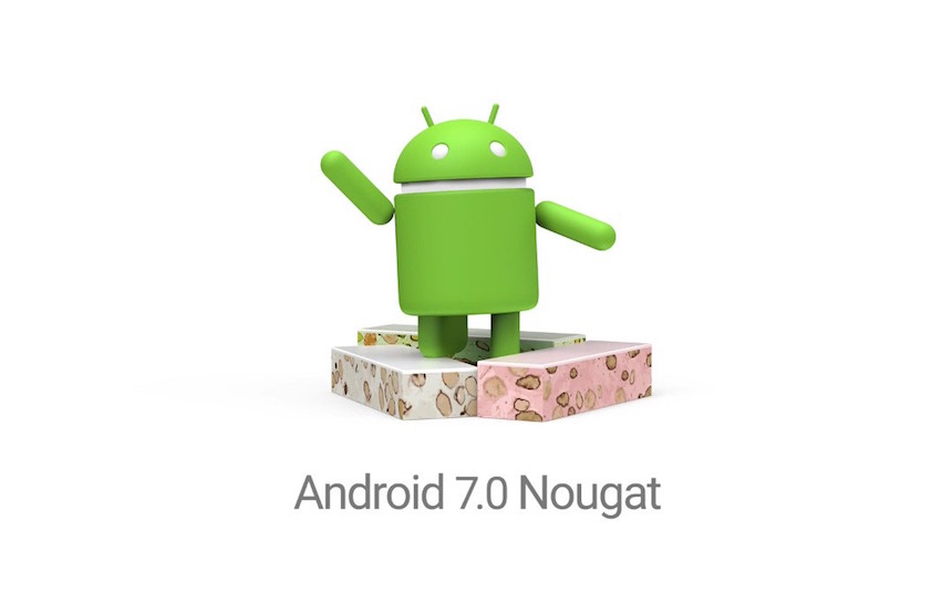 Sistema Operativo Android 7.0 Nougat logo