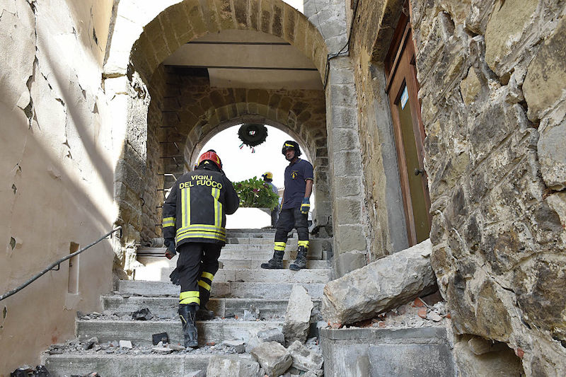 así quedaron las zonas afectadas de Italia tras el terremoto de 6.2 grados