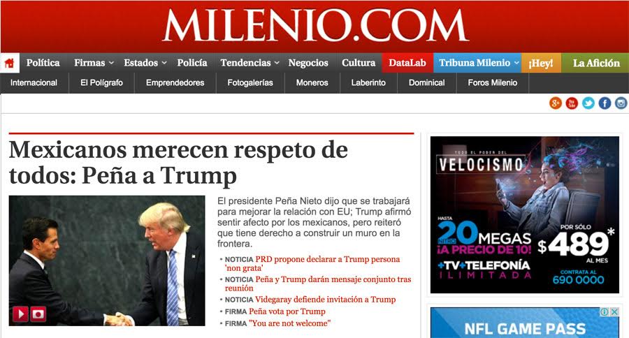 milenio-pena-nieto-donald-trump