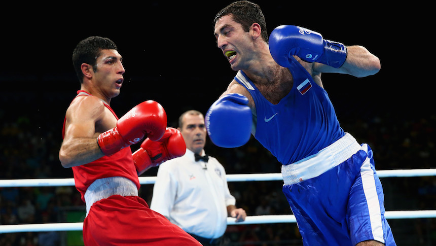 Zoirov Shakhobidin vs Aloian Misha final de box en la categoría 52 kilos 