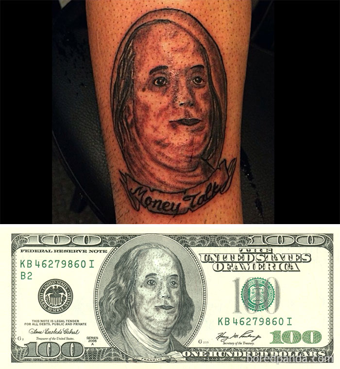 tatuajes-feos-billete