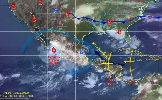 tormenta javier