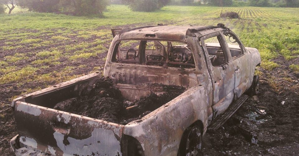 victimas calcinadas michoacan