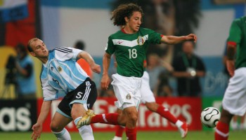 Andrés Guardado en su debut con Selección en el Mundial Alemania 2006