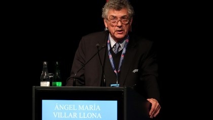 Ángel María Villar, presidente de la Real Federación Española de Futbol