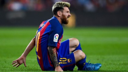 Barcelona Messi lesionado