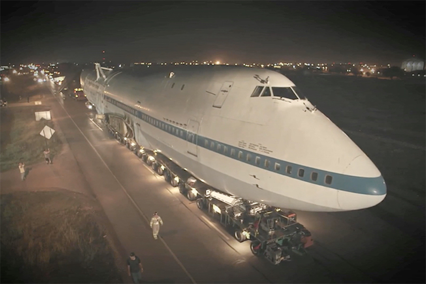 Boeing 747 Burning Man 2