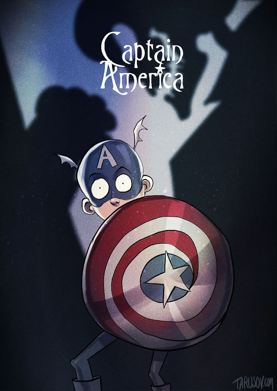 Tim Burton - Captain America