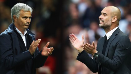 José Mourinho y Pep Guardiola