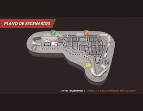 Escenarios del Gran Premio de México