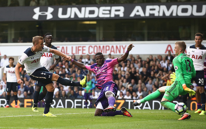 Harry Kane marcó el único tanto del partido 