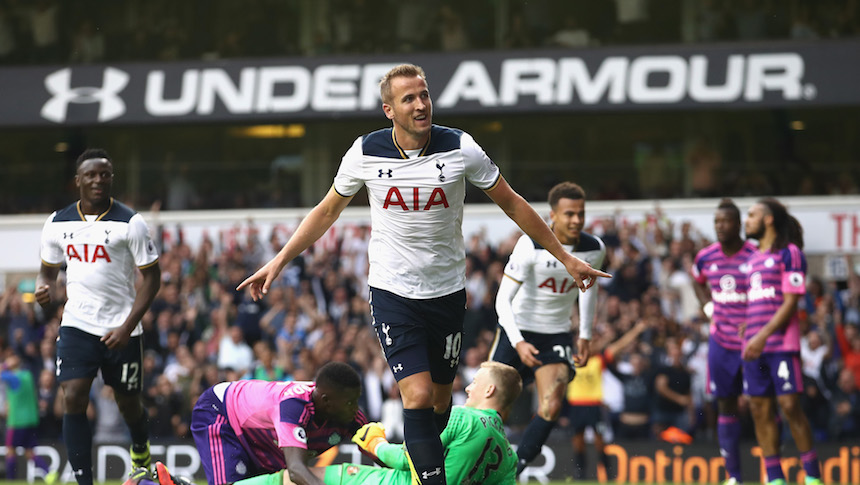 Harry Kane lideró al Tottenham al tercer puesto de la Premier