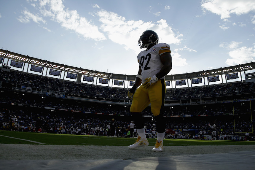 James Harrison, linebacker de los Steelers