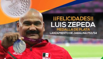 Luis Zepeda ganó la segunda medalla para México