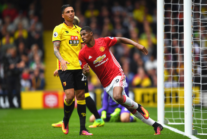 Marcus Rashford ha jugado de buena manera en la presente camapaña