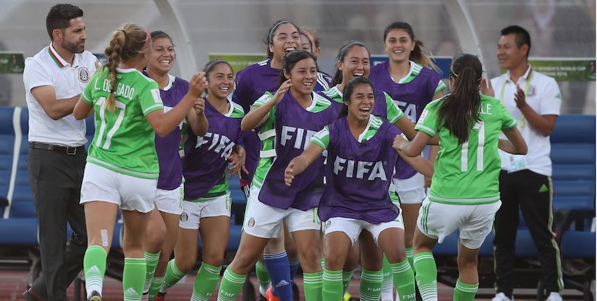 México le ganó 3-0 a Nueva Zelanda