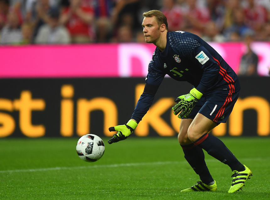 Manuel Neuer - Partido con el Bayern Munich