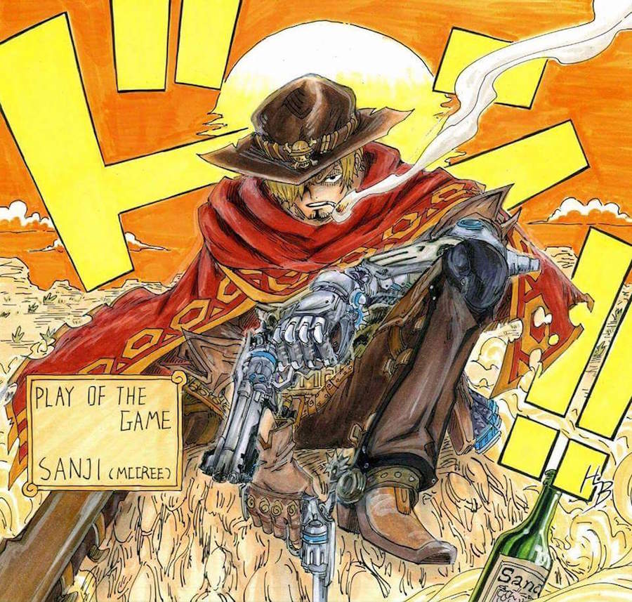 Sanji como McCree