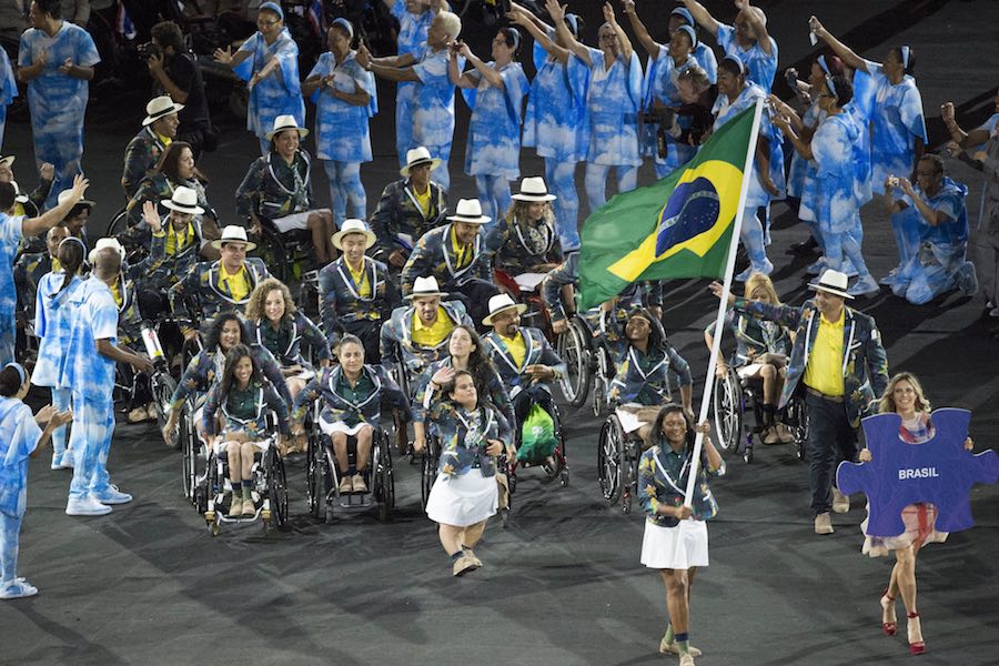 Imágenes de la Ceremonia de Apertura de los Juegos Paralímpicos de Río 2016.