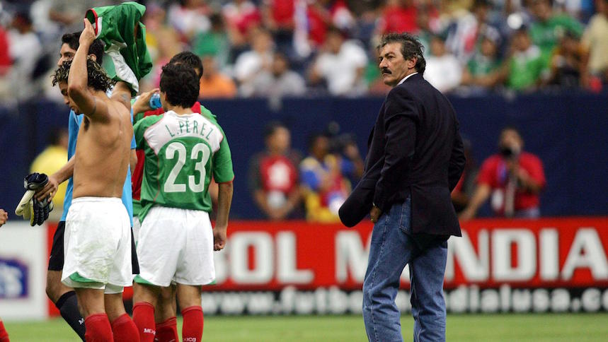 Ricardo La Volpe en la Copa Oro