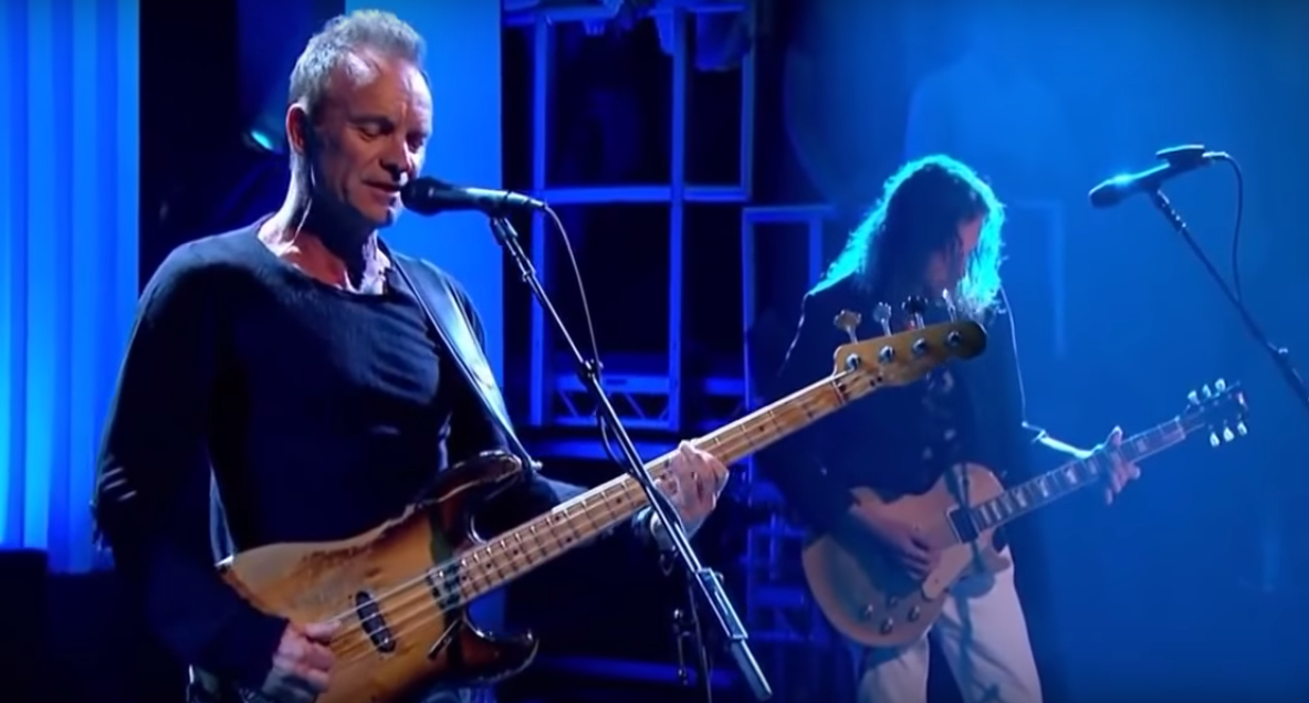 Sting estrenó su canción inspirada en las muertes de Prince y David Bowie.