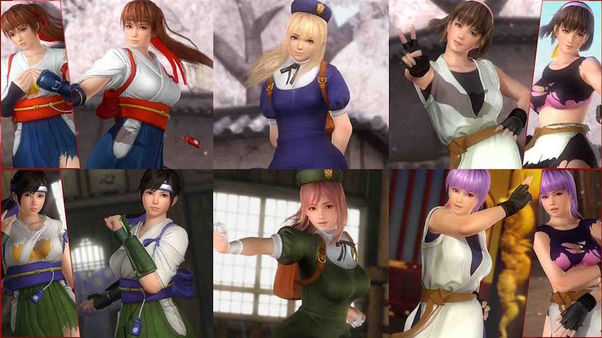 Trajes KOF Dead Or Alive