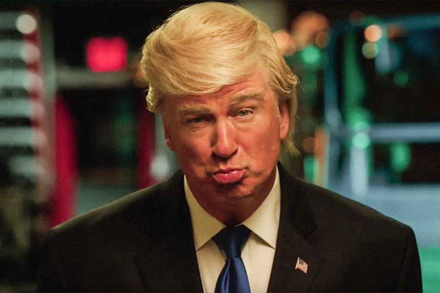 Alec Baldwin parodia a Donald Trump en saturday night live