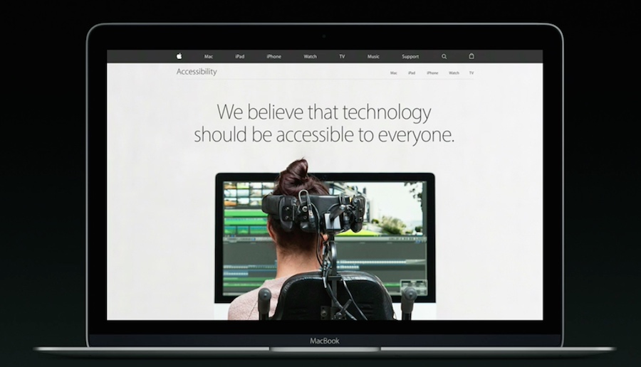 Accesibilidad en Apple
