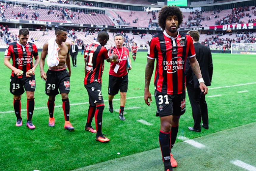 Dante, jugador del Nice