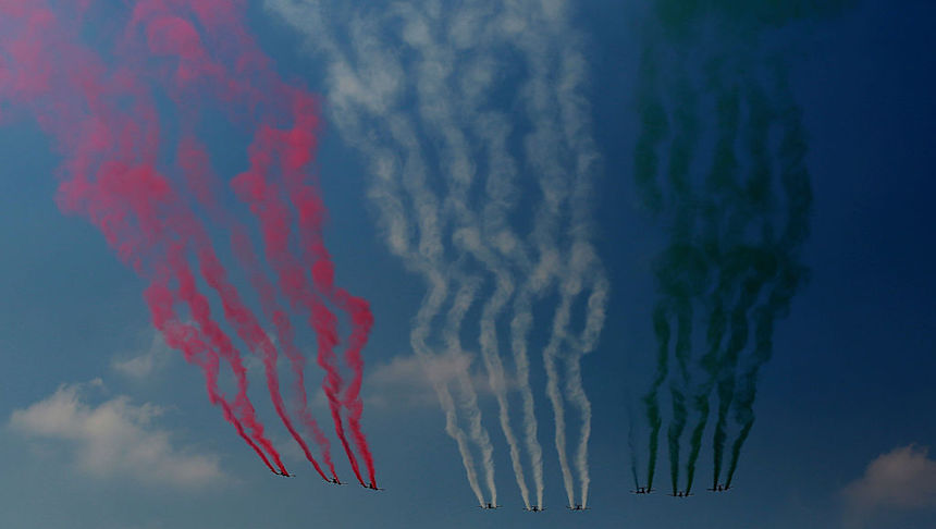 La Fuerza Área dio un gran espectaculo