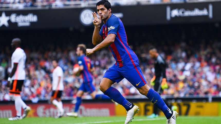 Luis Suárez logró el empate 