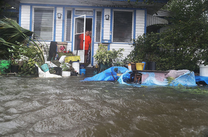 Los efectos del Huracán Matthew en Florida