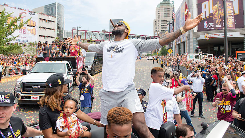 LeBron pidió helado para Cleveland y lo tendrá