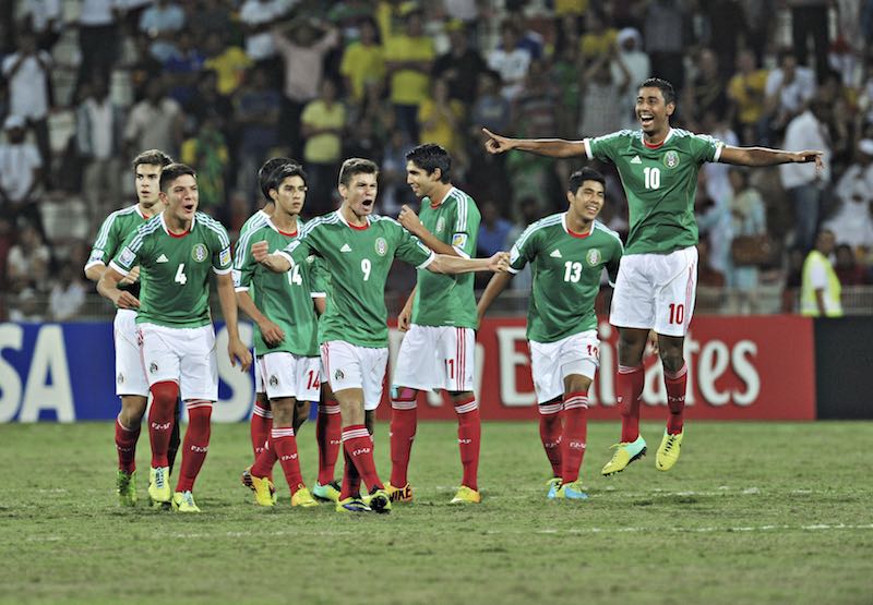 Mexico versus Brazil - U-17 World Cup UAE 2013