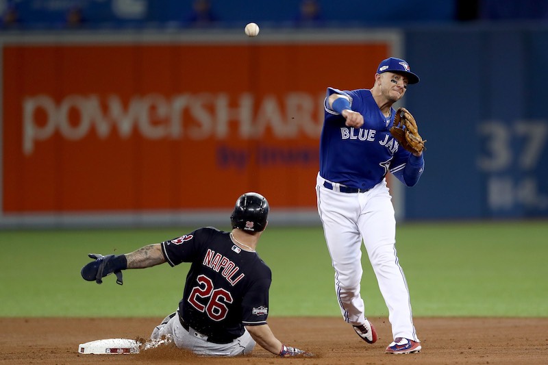 Napoli se barre a Blue Jays