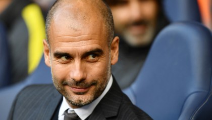 Josep Guardiola feliz