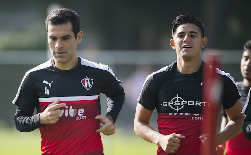 Rafael Márquez con Atlas