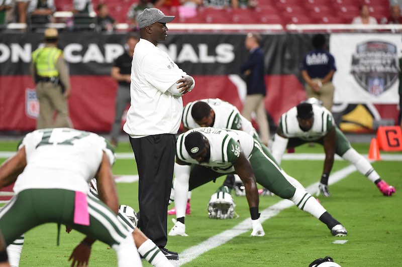 Todd Bowles sad