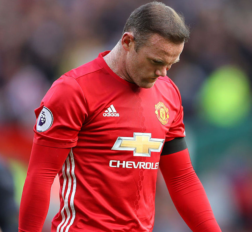 Wayne Rooney no ha tenido un buen año con el Manchester United